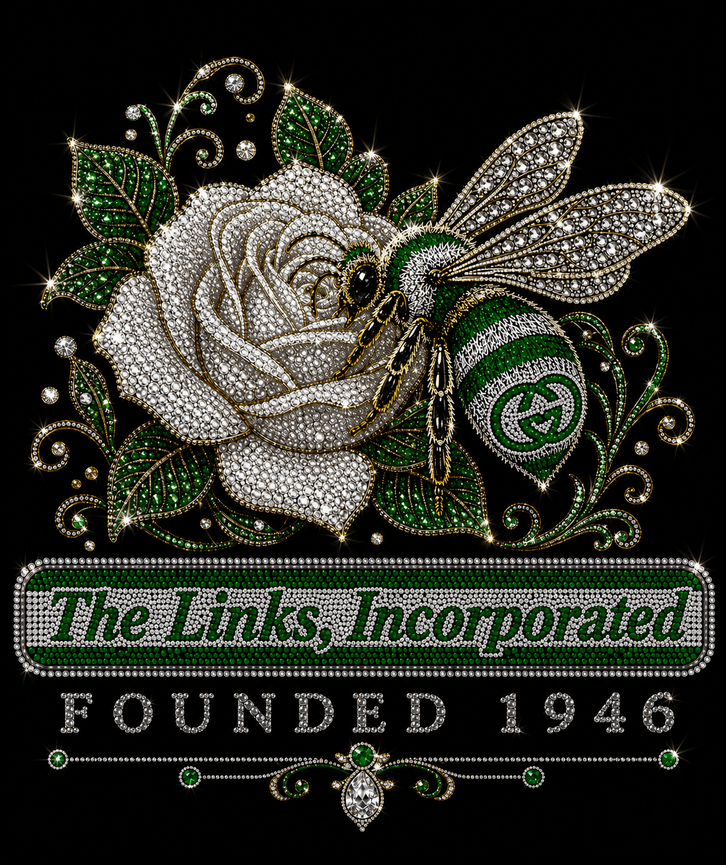 Links Gucci Bee with Rose Bling Tee