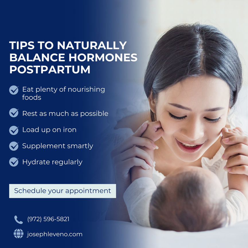 Tips To Naturally Balance Hormones Postpartum Dr Joseph Leveno