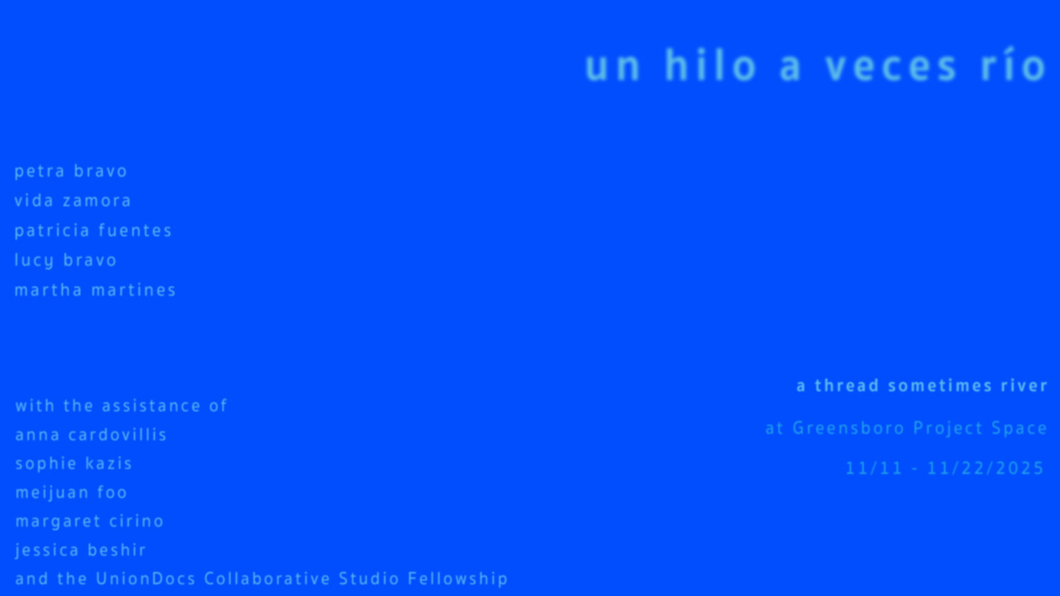 2026 MFA Thesis Exhibition: Sammi Eady