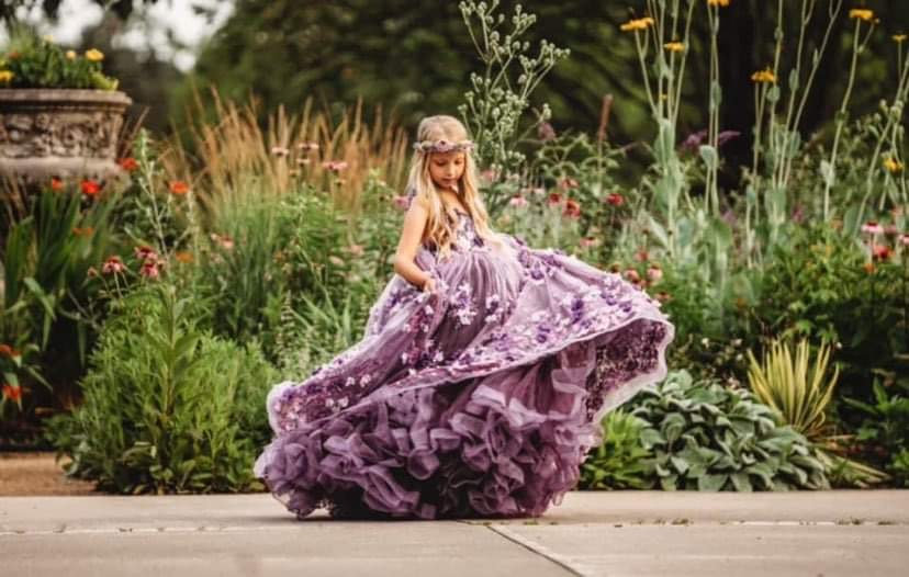 Purple Shimmer Long OOAK