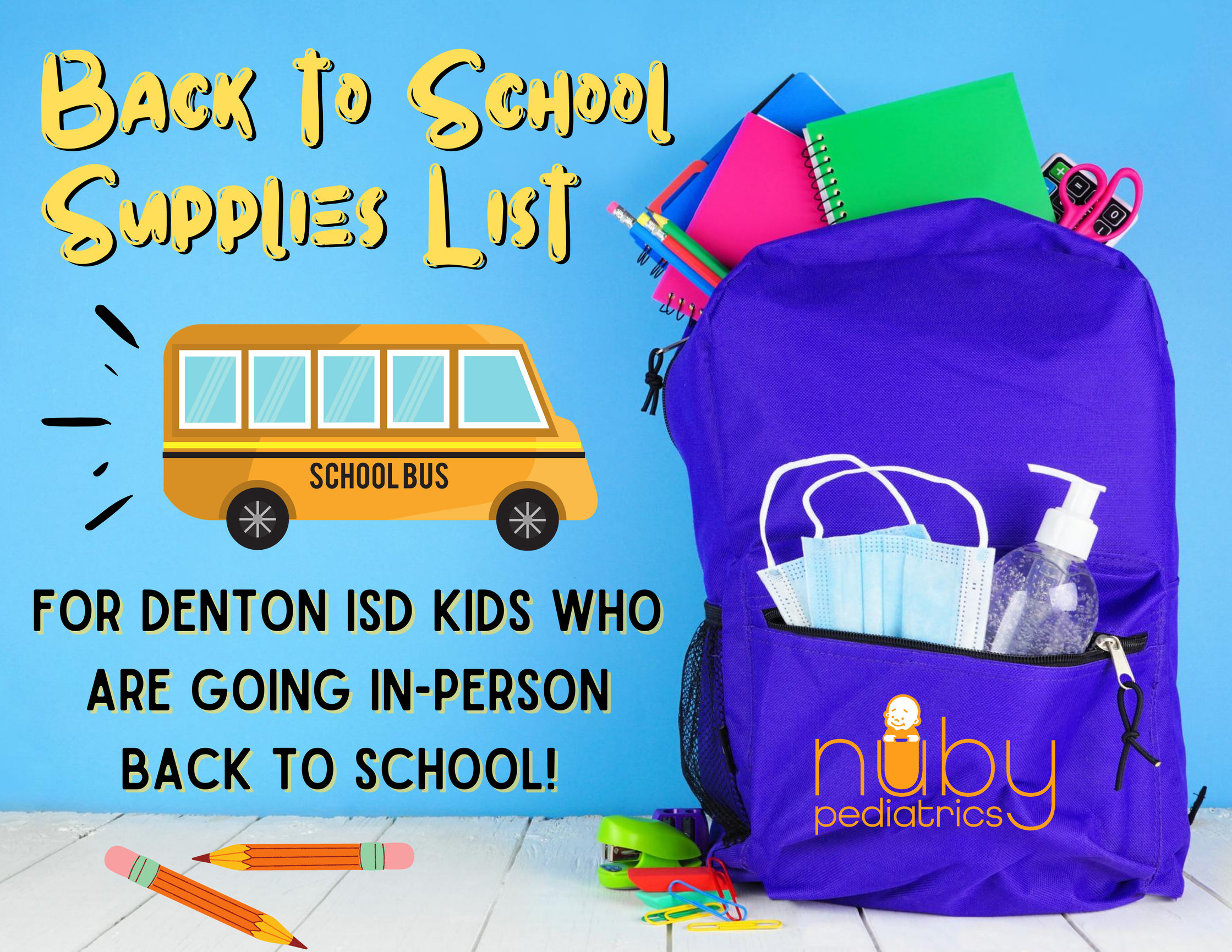 DENTONSCHOOLSUPPLYLIST Nuby Pediatrics