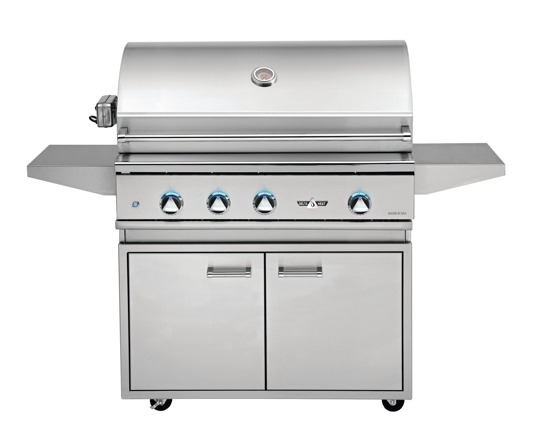 Delta Heat 38Inch 3Burner Grill On Cart Original Grills
