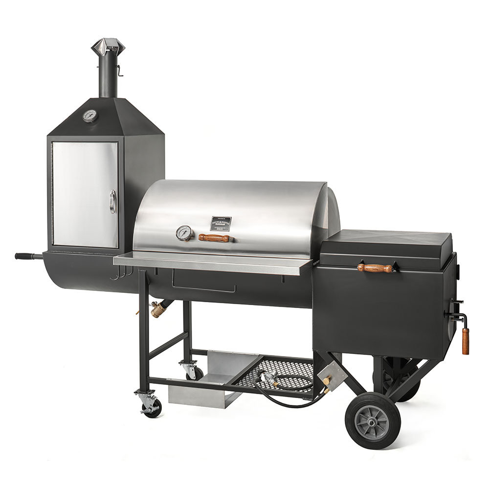 Pitts & Spitts Ultimate Upright Smoker Pit Original Grills Outdoor
