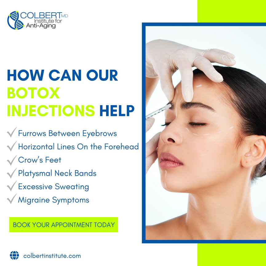 Dr. Colbert Shares How Botox Injections Can Help - Colbert Institute Of 