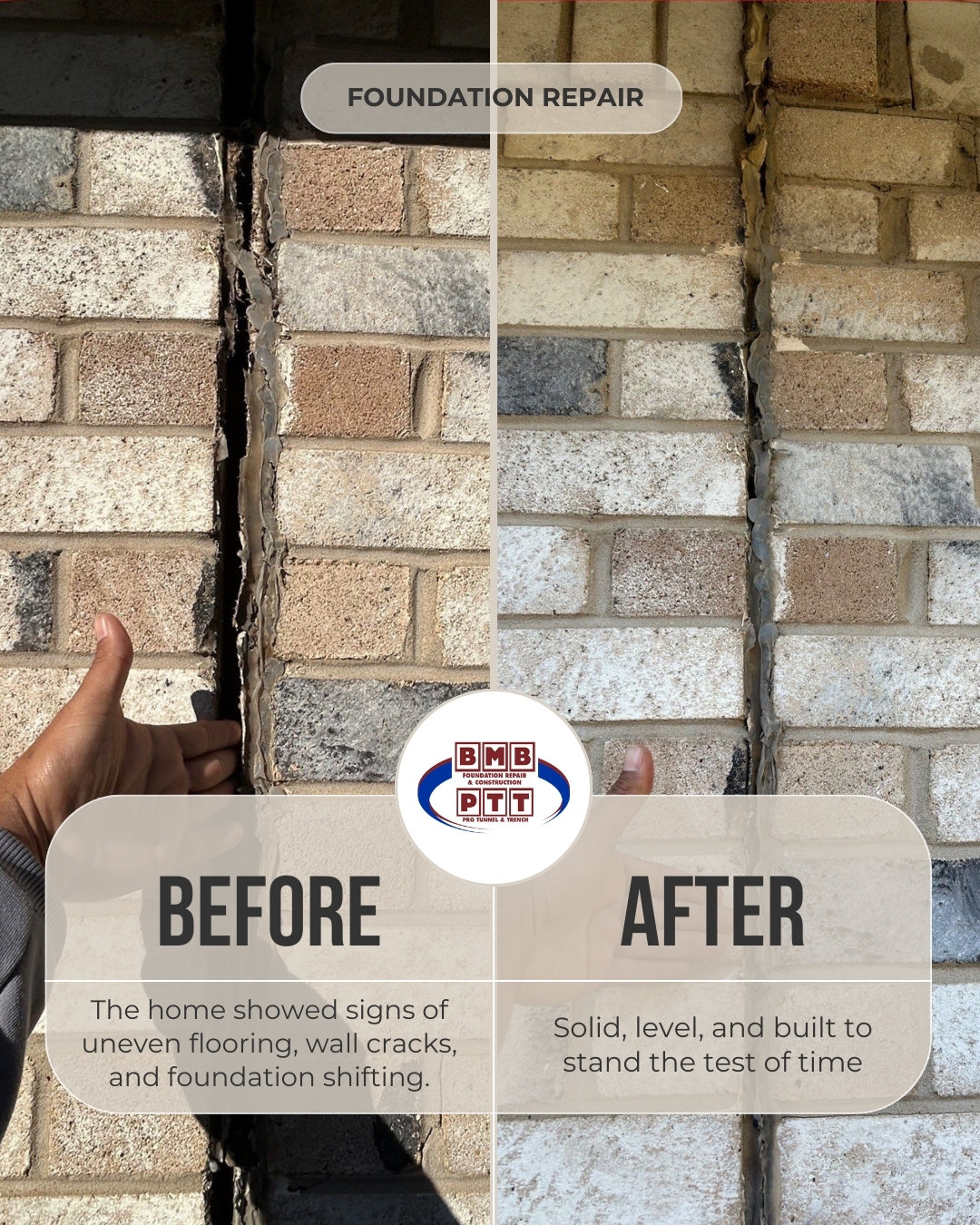 Home Foundation Repair Services Across Texas - BMB Construction