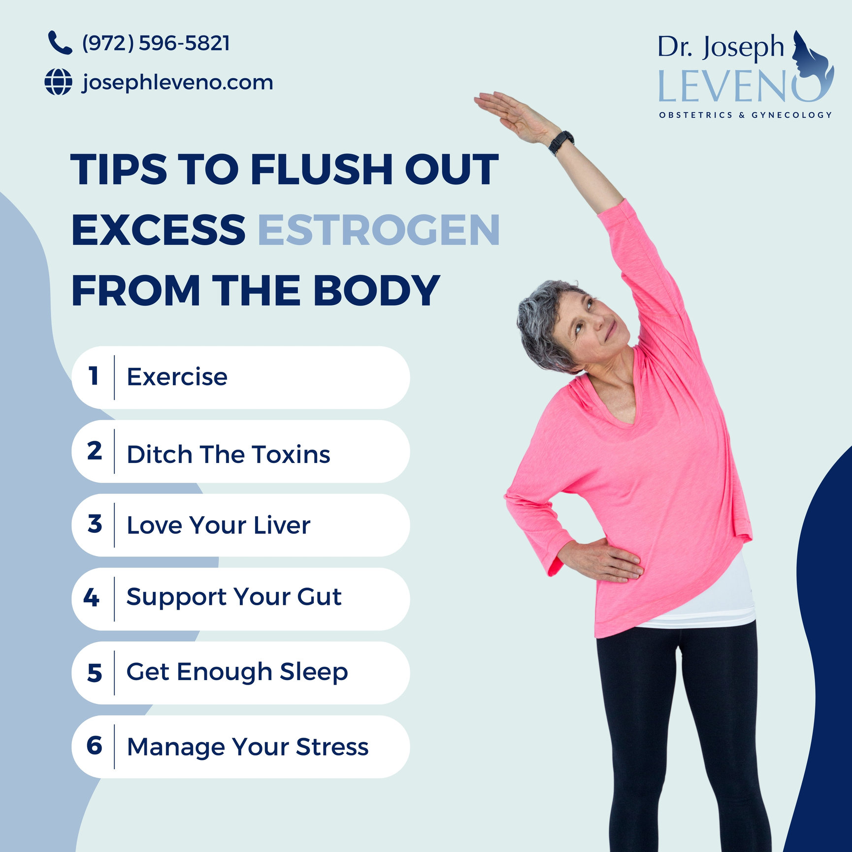 Tips To Flush Out Excess Estrogen From The Body in Plano, Tx Dr. Joseph Leveno