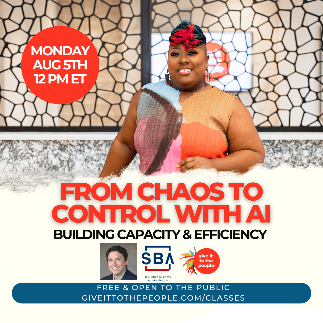 FROM CHAOS TO CONTROL WITH AI