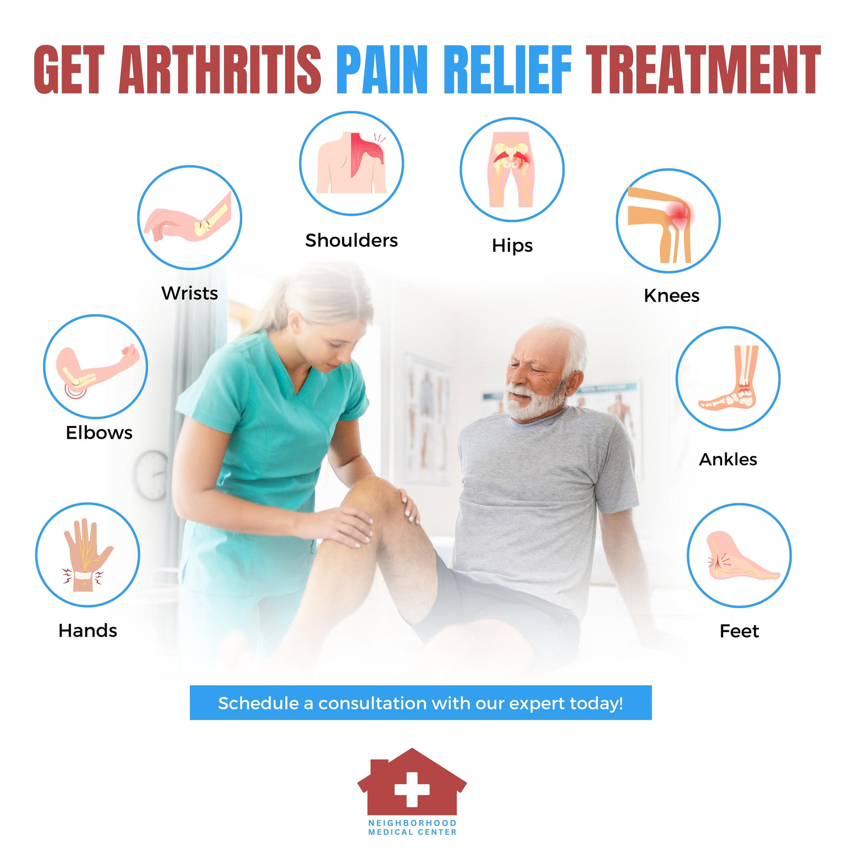 Get Arthritis Pain Relief Treatment in Dallas, Texas Neighborhood