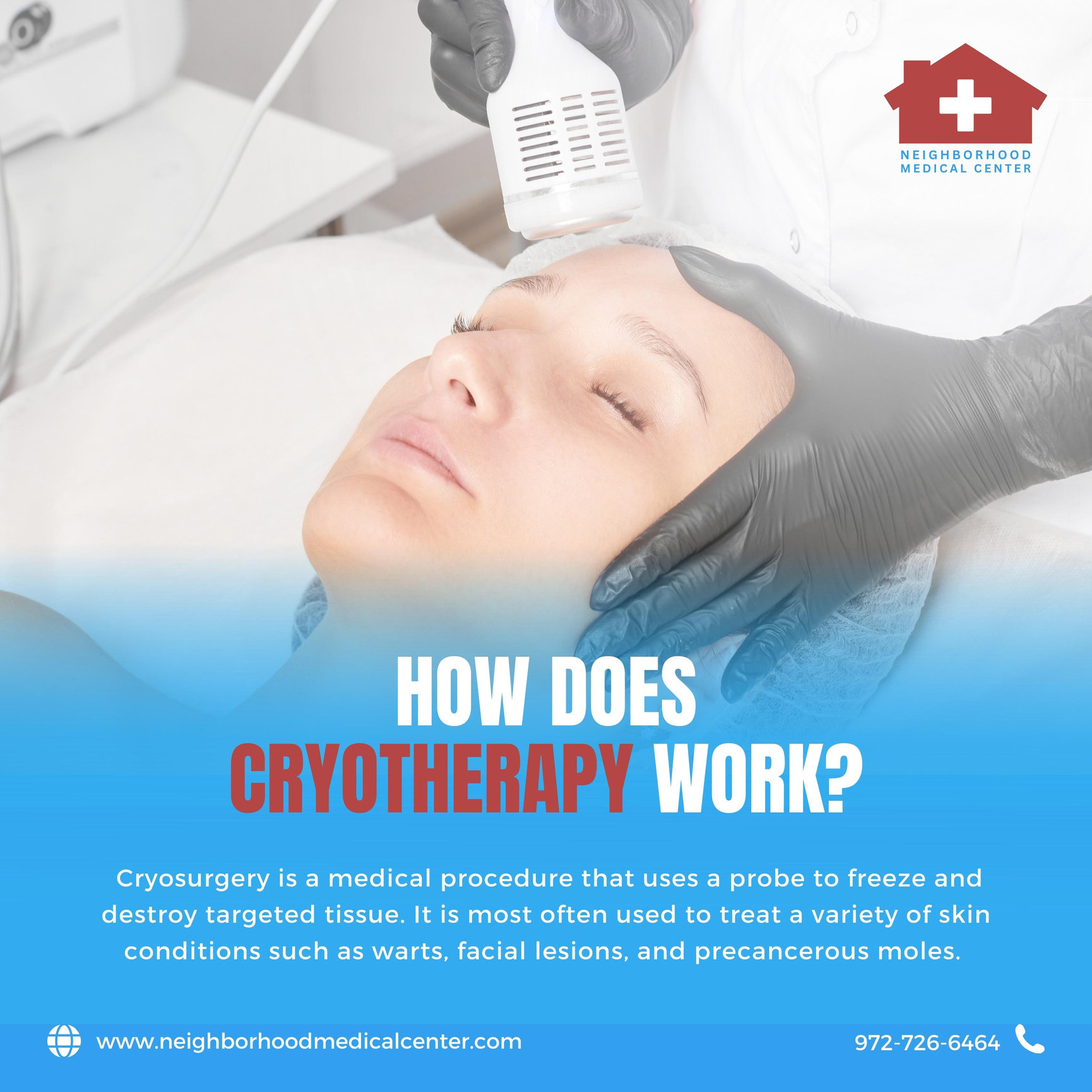 How Does Cryotherapy Work in Dallas, Texas Neighborhood Medical Center