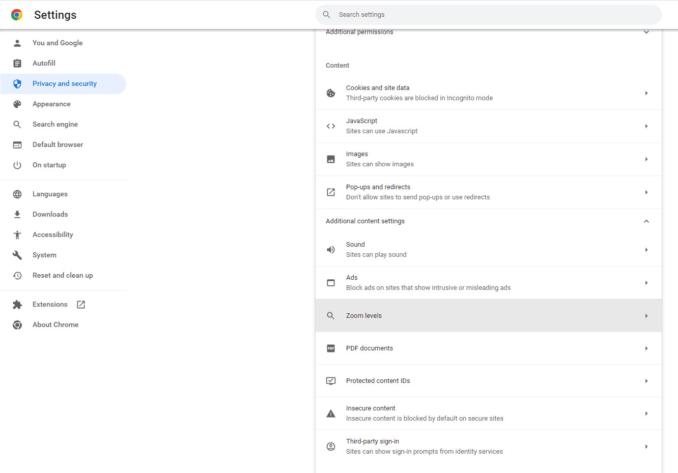 site Images Are Zoomed In on Google Chrome Zibster Knowledge Base