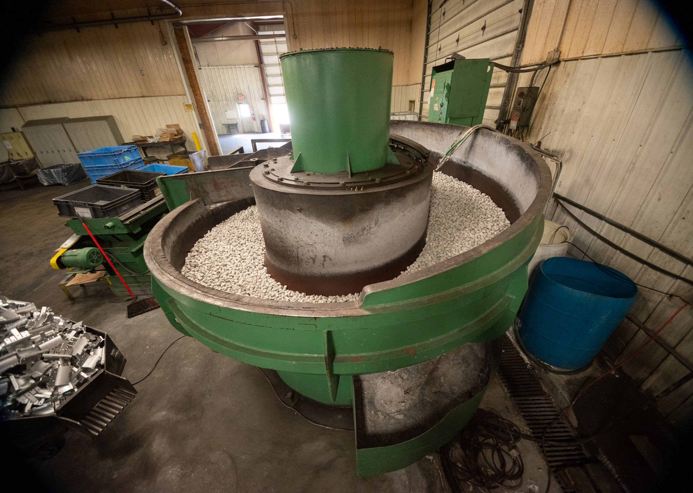 VIBRATORY FINISHING Rapids Tumble Finish