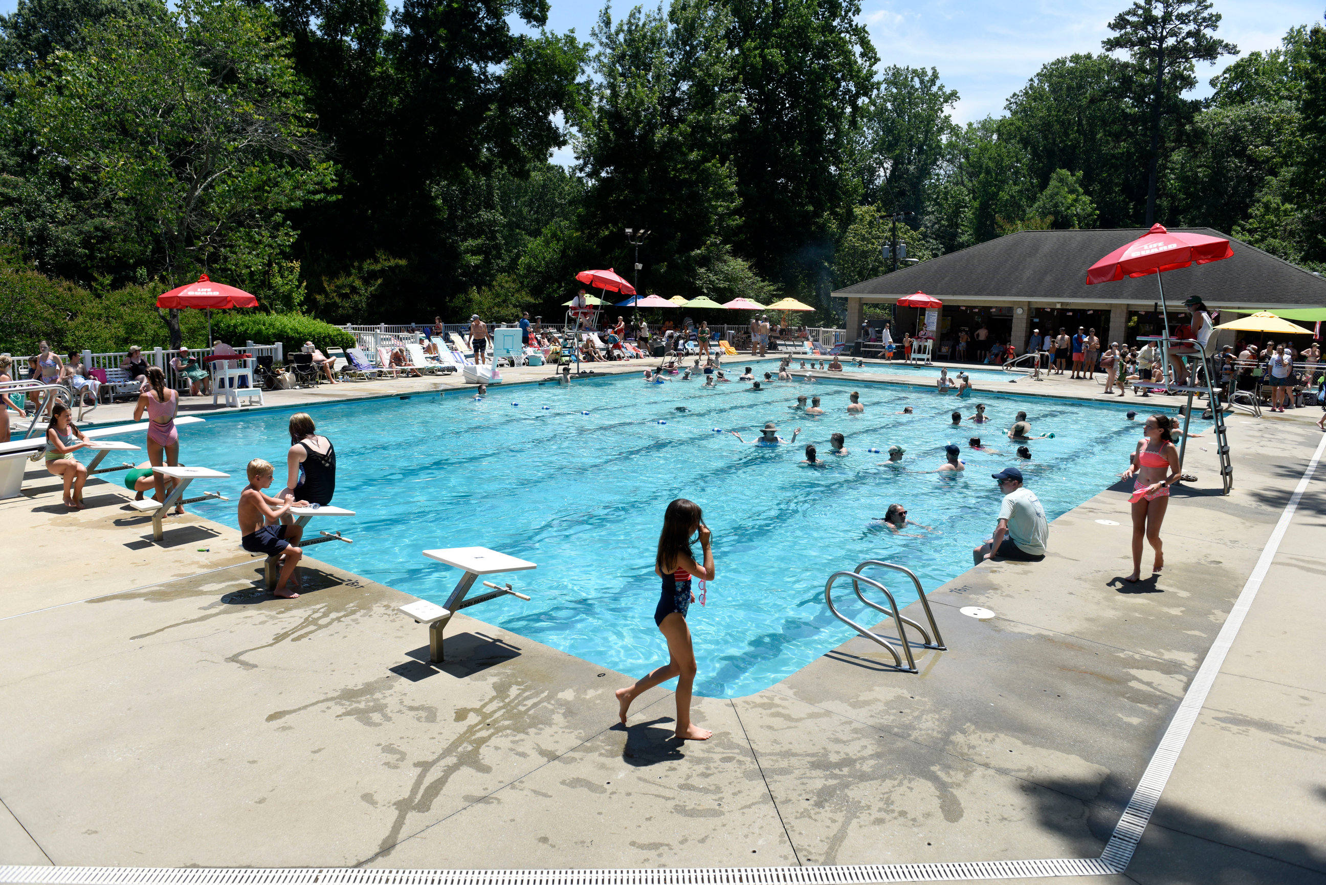 Photo of Erin Harris Pool at Friendly Park on July 4, 2025